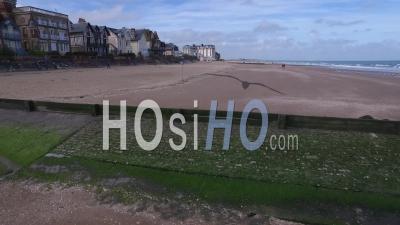 Norman Beach, Deauville And Houlgate - Video Drone Footage