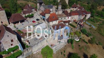 Village Of Curemonte - Video Drone Footage