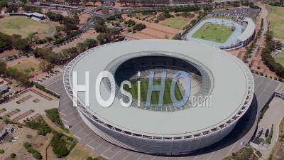 Cape Town Stadium Filmed By Helicopter