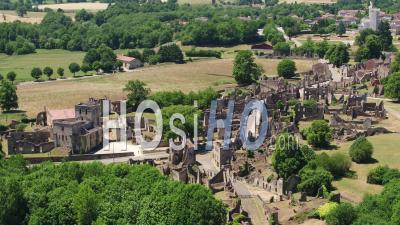 Oradour-Sur-Glane, France - Video Drone Footage