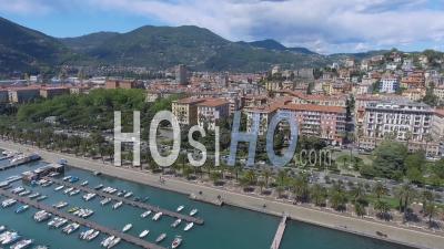 Aerial View Of La Spezia, Italy - Video Drone Footage