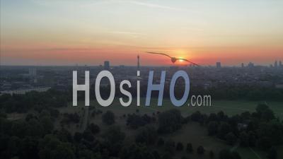 Drone Vidéo Hyde Park. The Royal Parks Avec Vue Sur Speakers Corner London Uk - Vidéo Drone