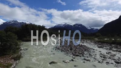 Aerial View Of Patagonia South America - Video Drone Footage