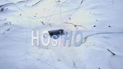 Épave De L'avion Solheimasandur Dc-3 Islande - Vidéo Drone