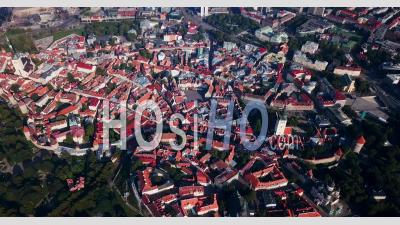 Vieille Ville De Tallinn - Vidéo Drone