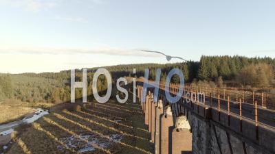 Drone Video Of Fleet Viaduct Scotland - Video Drone Footage