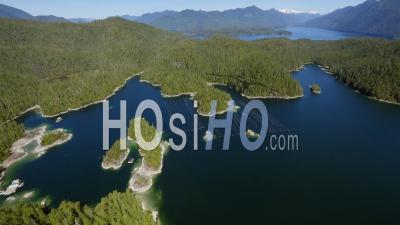 Meares Island Aquaculture Clayoquot Sound Tofino Area West Coast Vancouver Island 