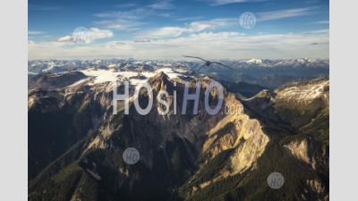 Brandywine Mountain British Columbia Coastal Mountains. - Aerial Photography