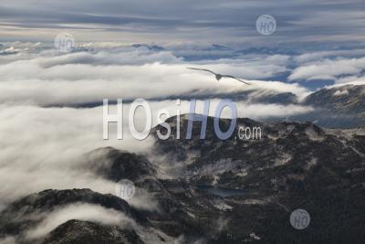 Montagneux Terrain Près De Skagit Valley Bc - Photographie Aérienne