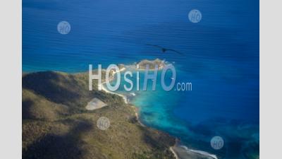 Peter Island And Carrot Rock. British Virgin Islands Caribbean - Aerial Photography