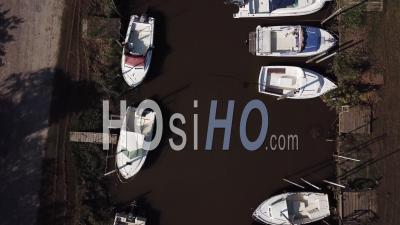 Port Des Huîtres De Biganos - Vidéo Drone