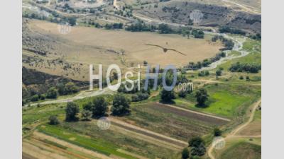 Rural Area Of Tbilisi Georgia - Aerial Photography