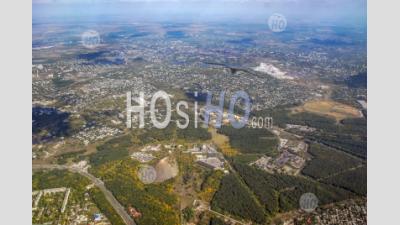 Zone Industrielle De La Ville De Donetsk, Ukraine - Photographie Aérienne