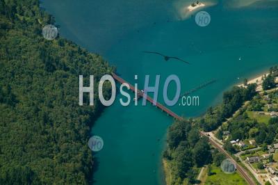 Harrison River - Aerial Photography