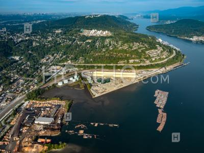 Port Moody  Bc Canada - Aerial Photography
