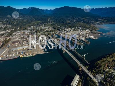 2nd Narrow Bridge North Vancouver - Aerial Photography