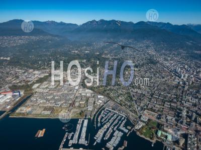 Mosquito Creek North Vancouver - Aerial Photography