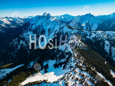 Border Peaks Chilliwack Valley - Aerial Photography