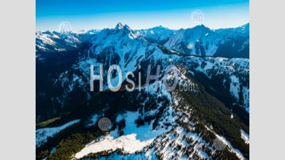Border Peaks Chilliwack Valley - Aerial Photography