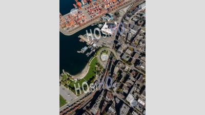 Waterfront District Vancouver - Aerial Photography