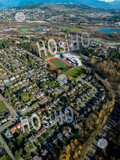 Burnaby Central Highschool - Aerial Photography