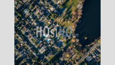 Como Lake Coquitlam - Aerial Photography