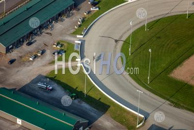 Summersdie Racetrack Prince Edward Island Canada - Aerial Photography