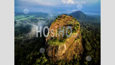 Unesco Lion Rock Ville Forteresse De Sigiriya Sri Lanka - Photographie Aérienne