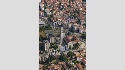  Church Village Of Mostar Republika Srpska, Bosnia And Herzegovina - Aerial Photography