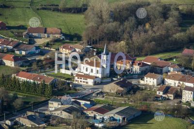 Aerial Village De Ménil La Tour Lorraine France - Aerial Photography