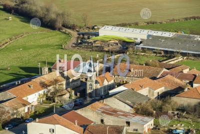 Aerial Village De Royaumeix Lorraine France - Aerial Photography