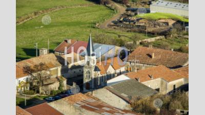 Aerial Village De Royaumeix Lorraine France - Aerial Photography