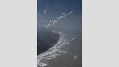 Juno Beach Courseulles-Sur-Mer Normandie France - Photographie Aérienne