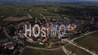 Saint-Emilion Village, France - Filmed By Drone