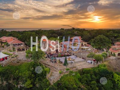 Altos De Chavon Of Casa De Campo La Romana Dominican Republic - Aerial Photography