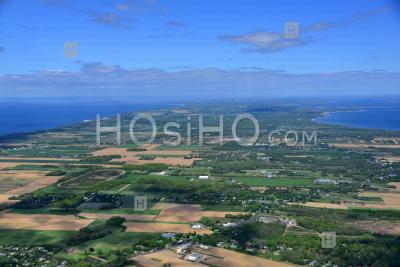 Long Island Wine Country Riverhead New York - Aerial Photography