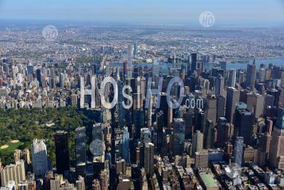 Midtown Manhattan New York City - Aerial Photography