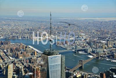 Top Of One World Trade Centre - Aerial Photography