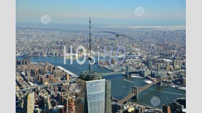 Top Of One World Trade Centre - Aerial Photography