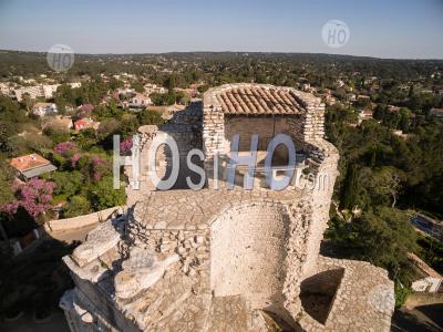 Tour Magne Nimes, Seen By Drone - Aerial Photography