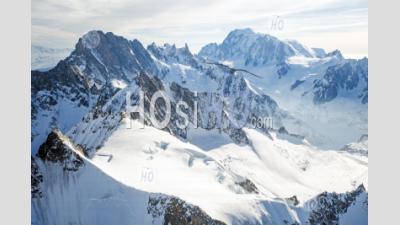 Massif Du Mont-Blanc, Vu Par Ulm - Photographie Aérienne