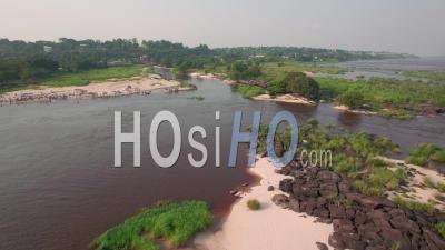 Le Congo Et L'île Des Amoureux à Brazzaville, Vidéo Drone