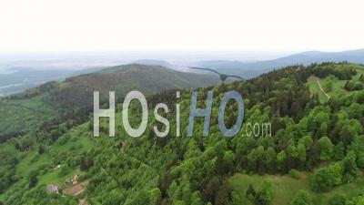 Forest Of The Hautes-Vosges, Video Drone Footage