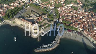 Fort Saint-Elme, Collioure - Video Drone Footage