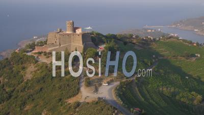 Fort-Saint-Elme, Collioure - Video Drone Footage