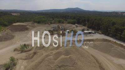 Quarry In Cazan - Video Drone Footage