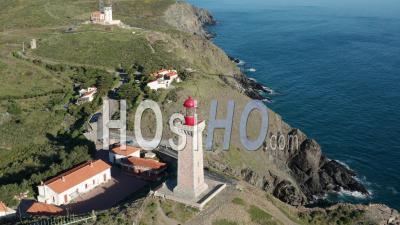 Lighthouse Of Cape Bear - Video Drone Footage