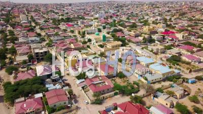 Aerial View Of Hargeisa, Somalia, The Capital Of Somaliland - Video Drone Footage