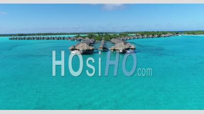 Drone Video Hotel Bora Bora French Polynesia 
