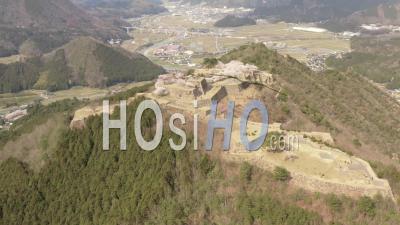 Ruines Du Château De Takeda, Préfecture De Hyoogo, Japon - Vidéo Drone